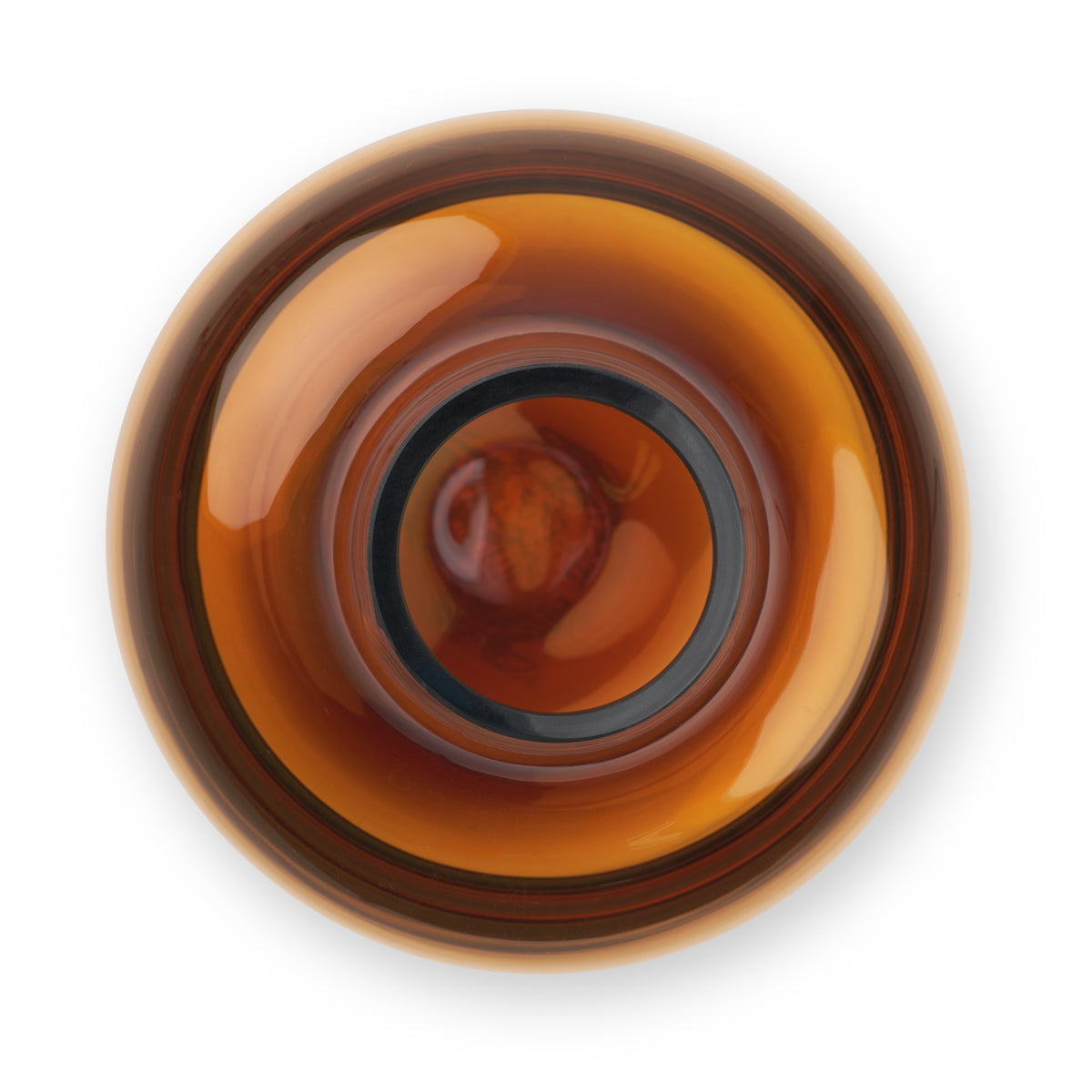 Aurel Tall Orange Glass Vase