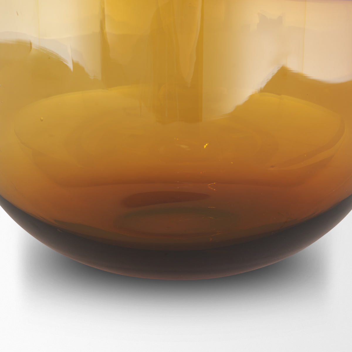Aurel Tall Orange Glass Vase