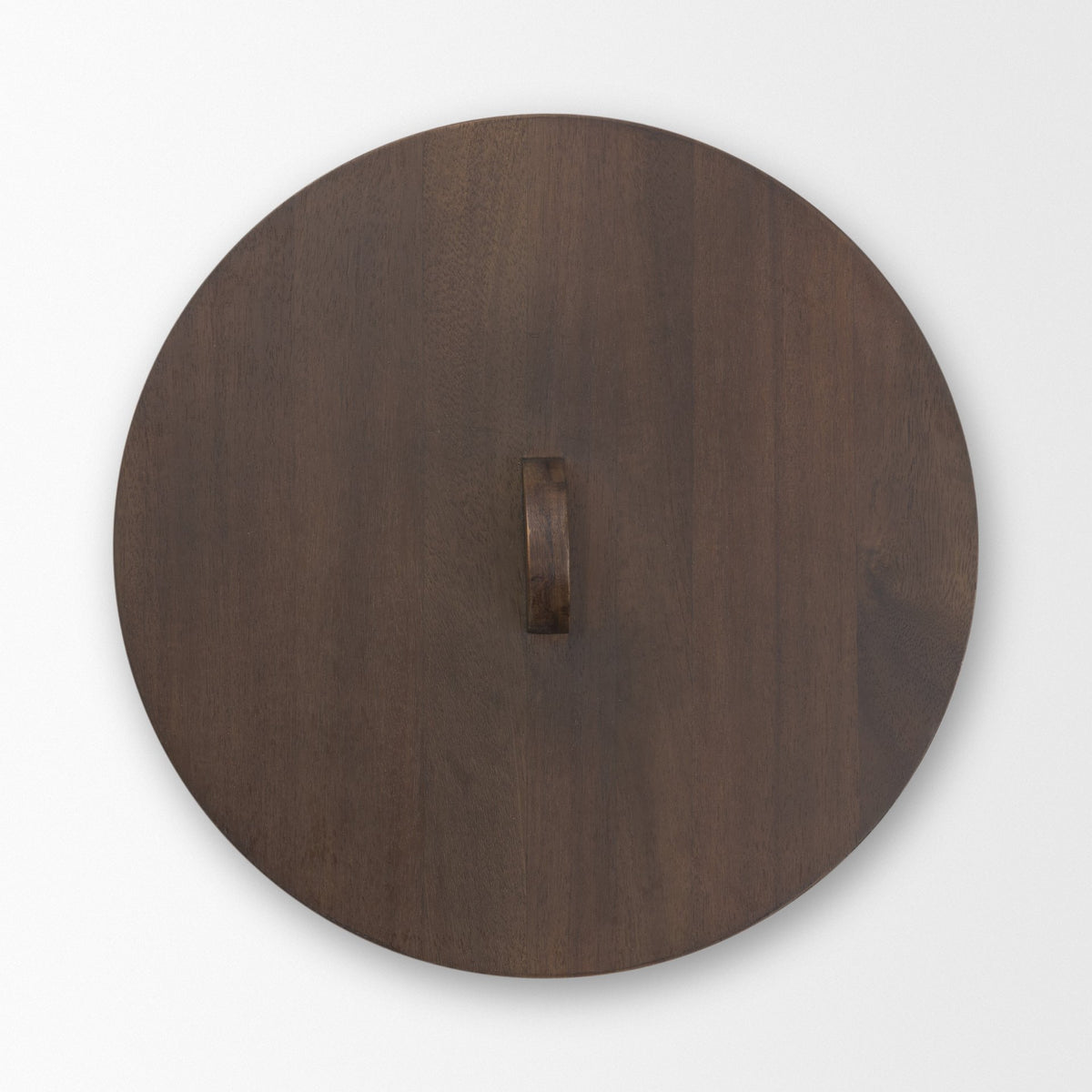 Voss Black Metal w/ Dark Wood Lid Canister from Mercana - Luna Furniture