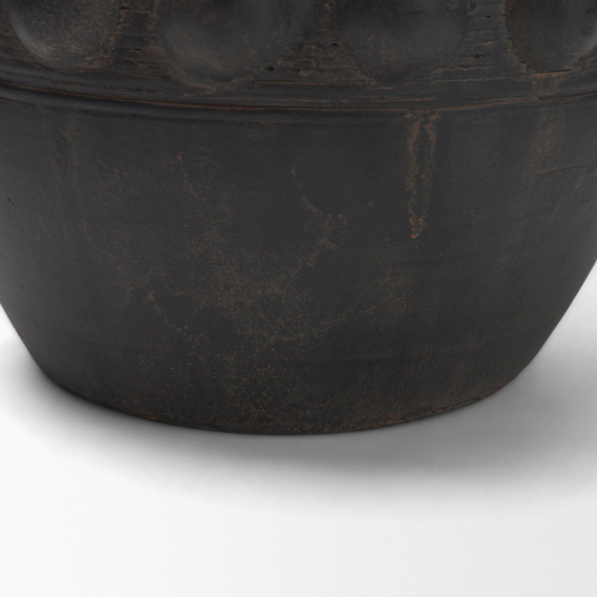 Douro Medium Earthy Brown Dotted Vase from Mercana - Luna Furniture