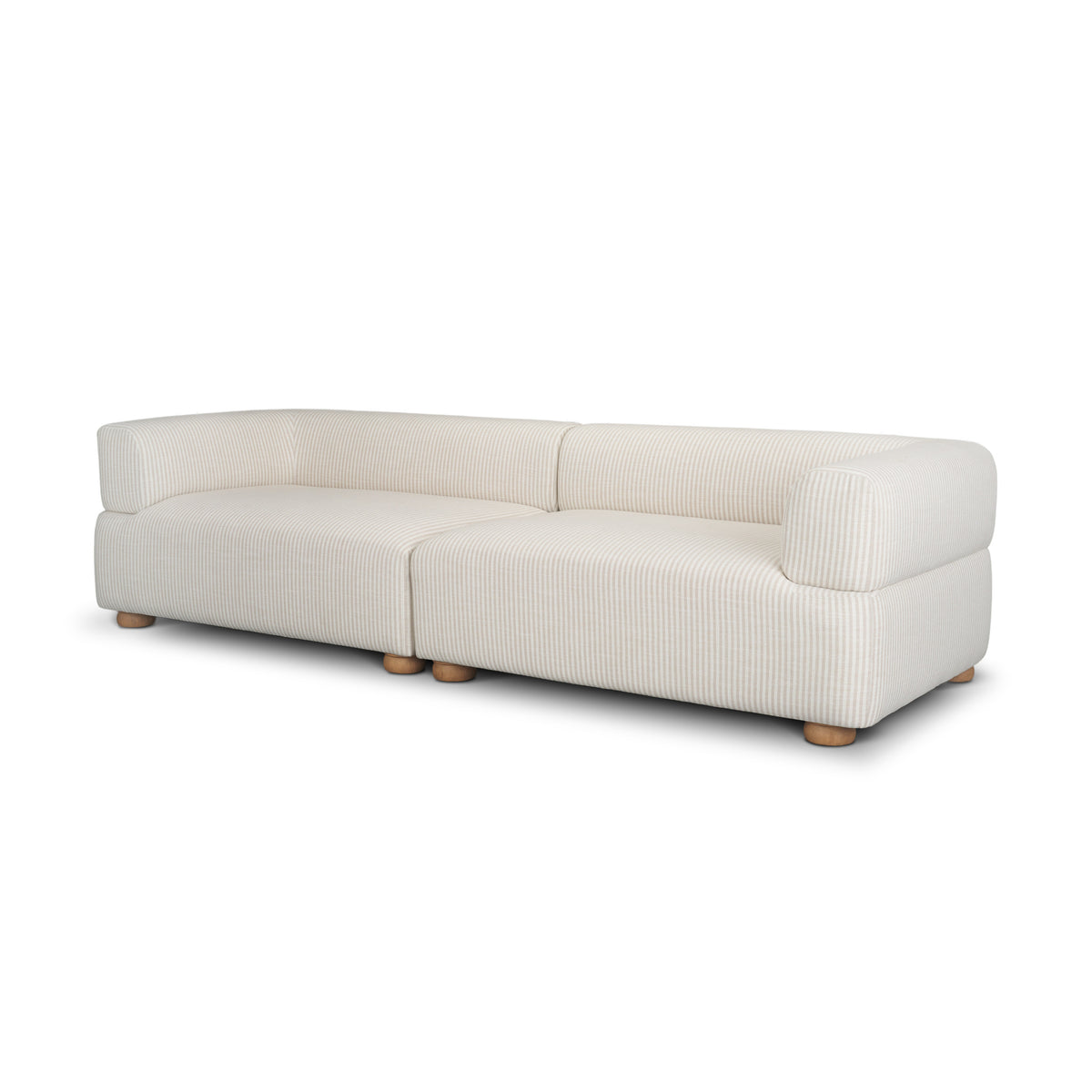 Warner Stripe 2 Piece Sofa Set from Mercana - Luna Furniture