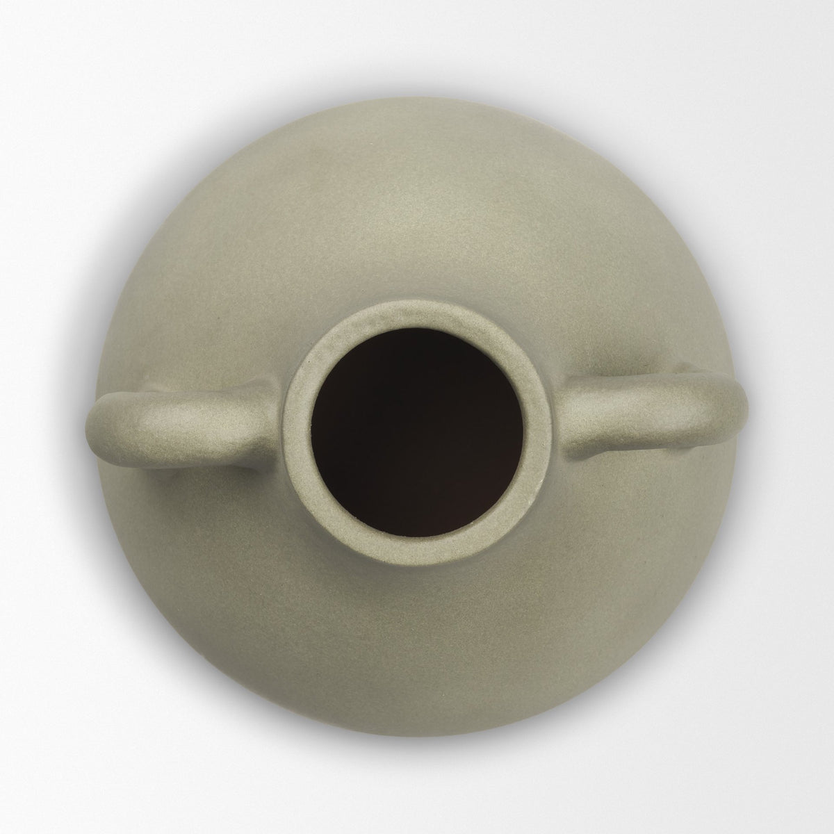 Cantara Small Sage Green Ceramic Milk Jug w/ Handles from Mercana - Luna Furniture