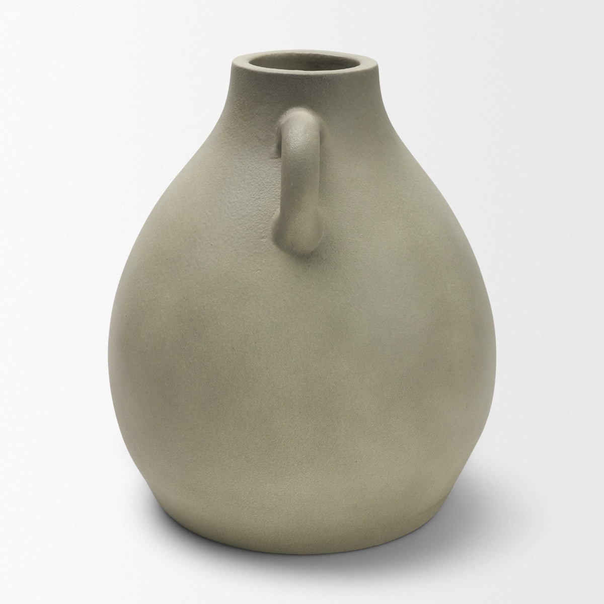 Cantara Medium Sage Green Ceramic Milk Jug w/ Handles from Mercana - Luna Furniture