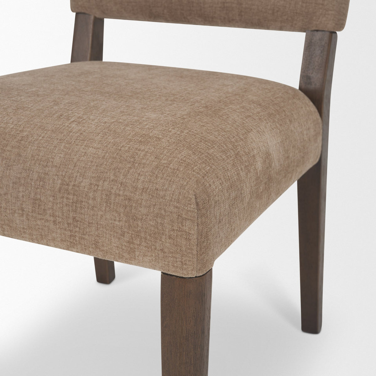 Martie Rounded Back Dining Side Chair | Fabric w/ Wood, Set of 2 from Mercana - Luna Furniture