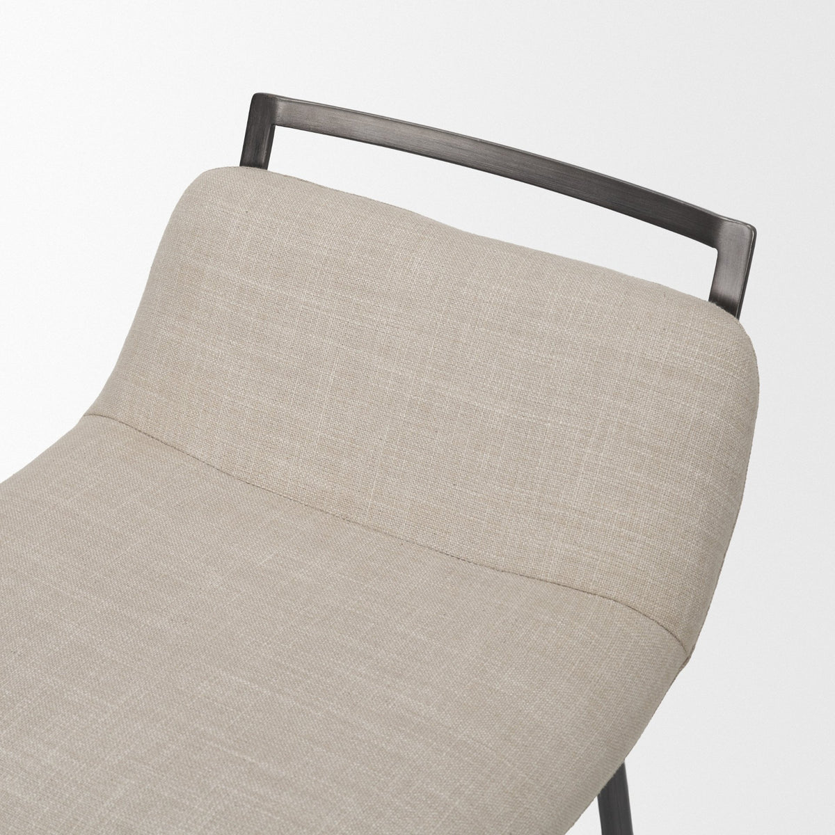 Kavalan Backless 33.5in Seat Counter Stool | Sand Fabric w/ Stool from Mercana - Luna Furniture