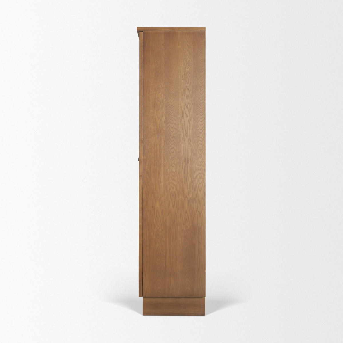 Winsford Two-Tone Oak Display Cabinet w/ Glass Doors from Mercana - Luna Furniture