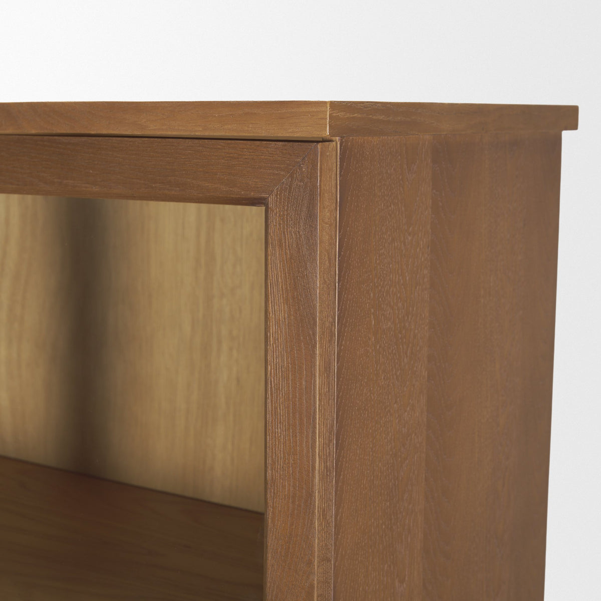 Winsford Two-Tone Oak Display Cabinet w/ Glass Doors from Mercana - Luna Furniture