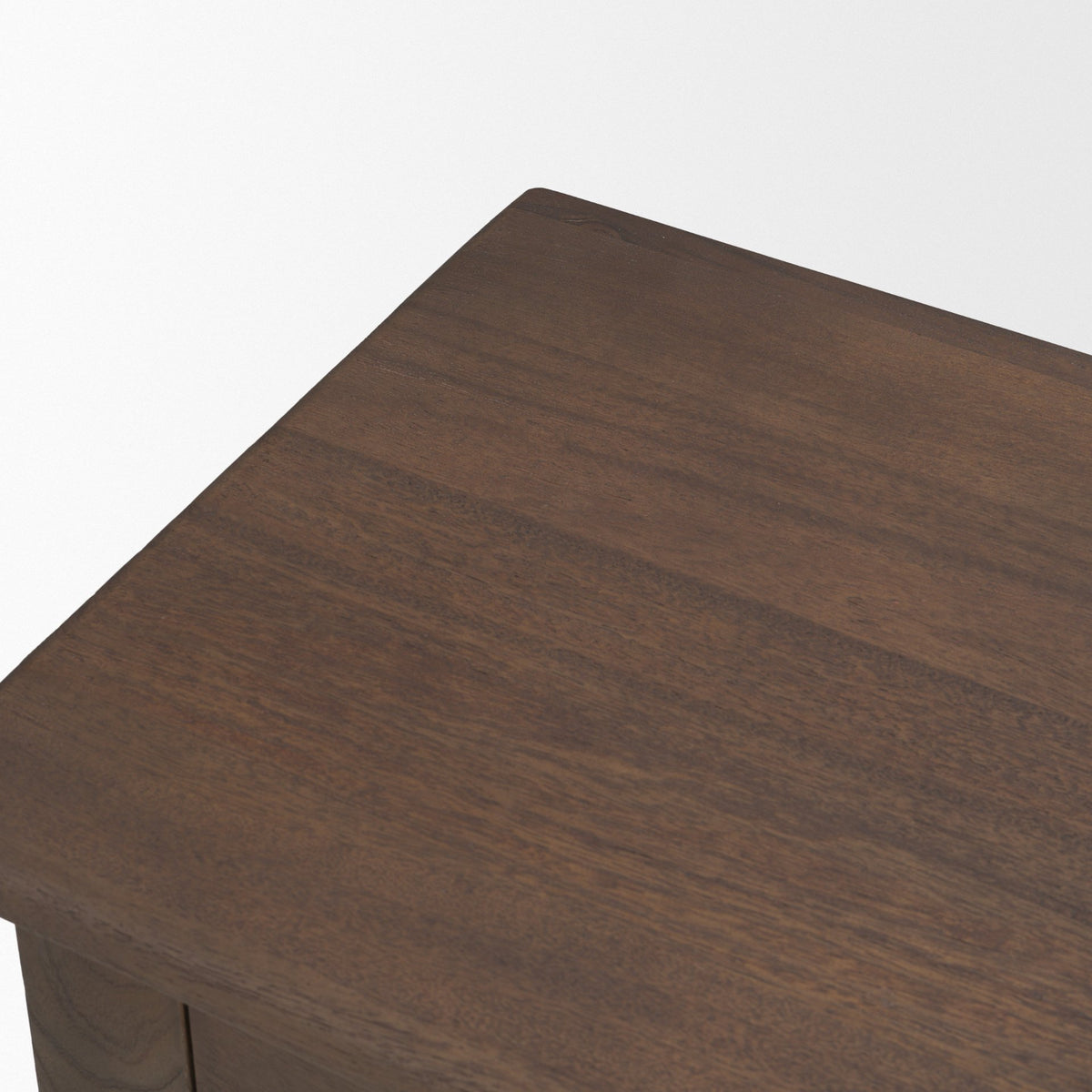 Angeline Spool Turned Console Table | Dark Brown Wood | 2 Drawers from Mercana - Luna Furniture