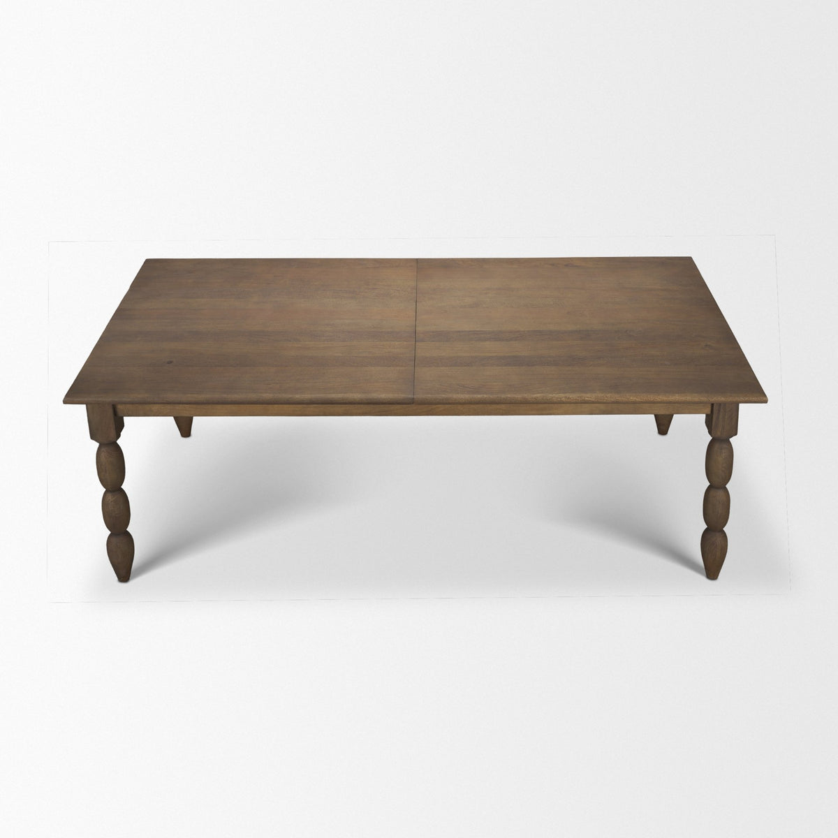 Angeline 96"L x 48"W Extendable Dining Table | Dark Brown Wood | Seats 8-10 from Mercana - Luna Furniture