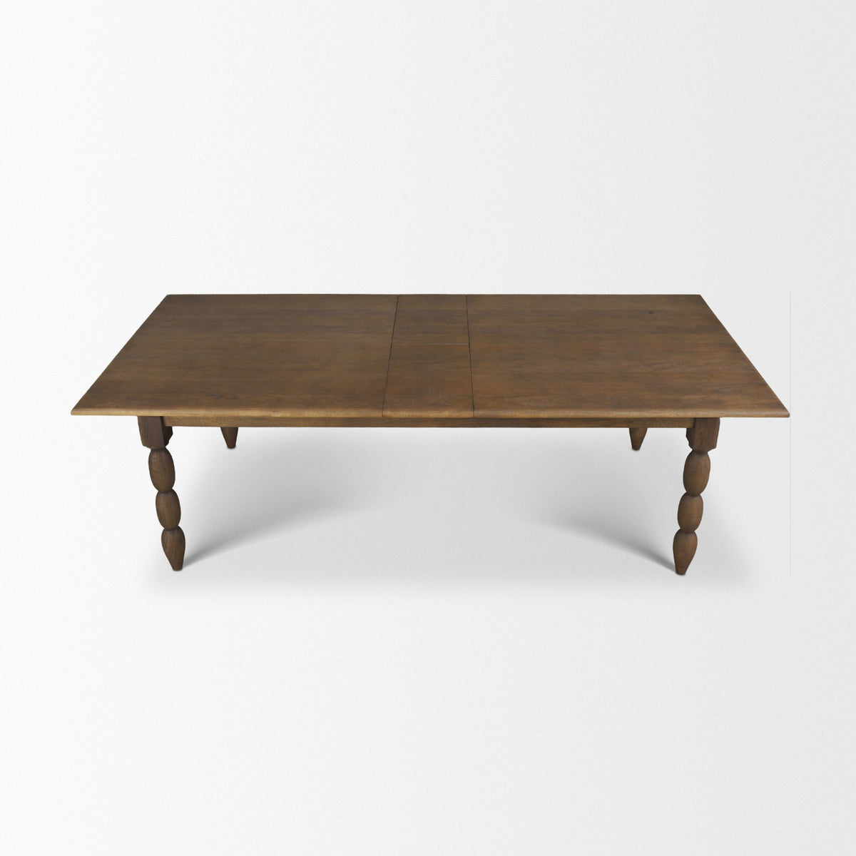 Angeline 96"L x 48"W Extendable Dining Table | Dark Brown Wood | Seats 8-10 from Mercana - Luna Furniture