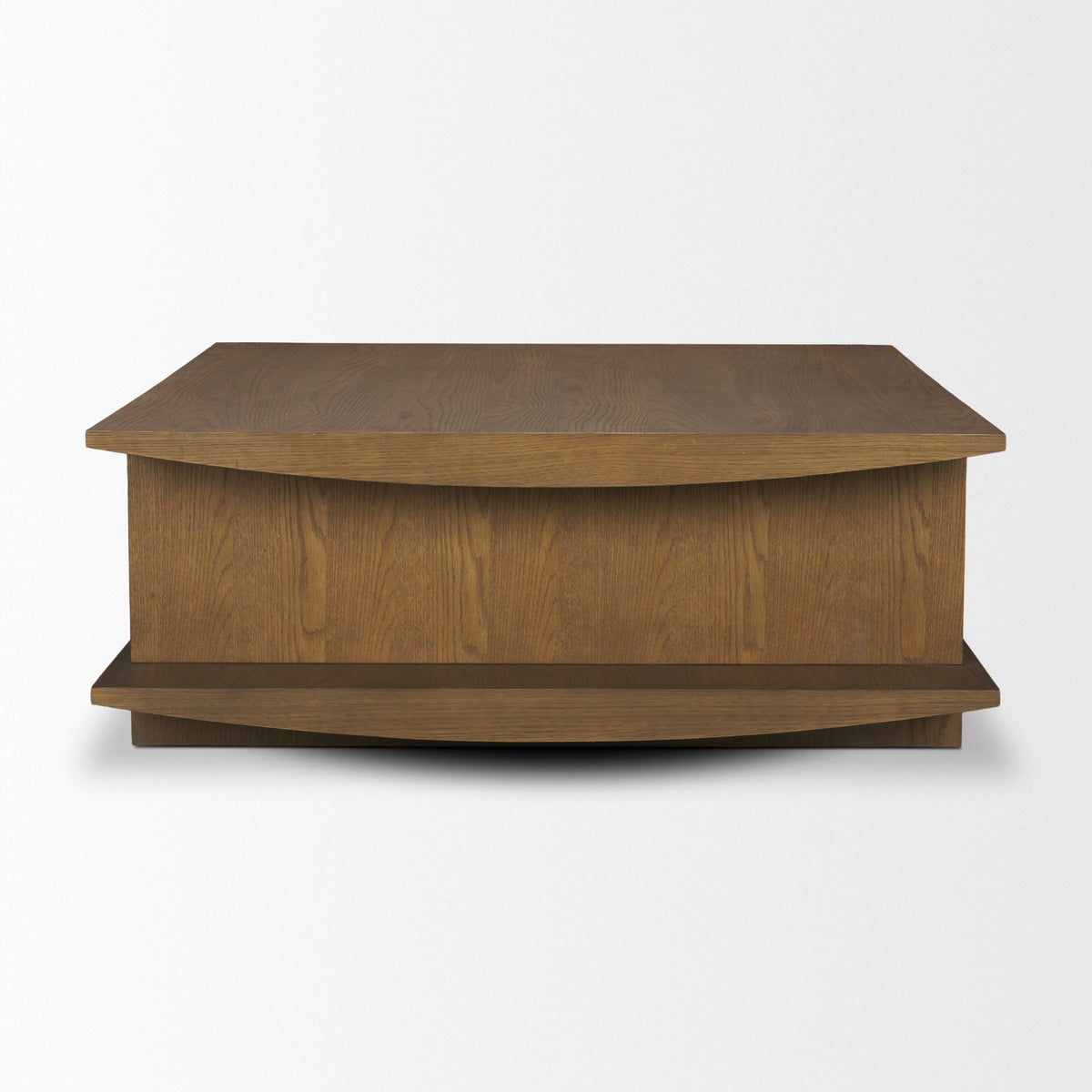 Boden 42" Square Wood Coffee Table w/ Open Shelf from Mercana - Luna Furniture