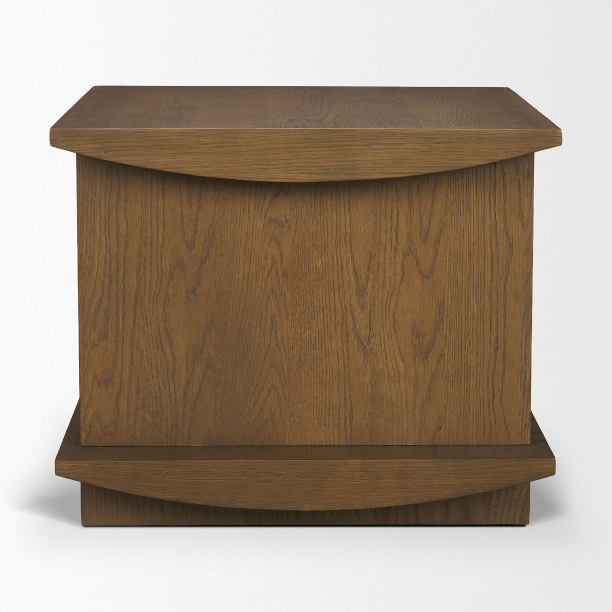 Boden Wood Side Table w/ Open Shelves from Mercana - Luna Furniture