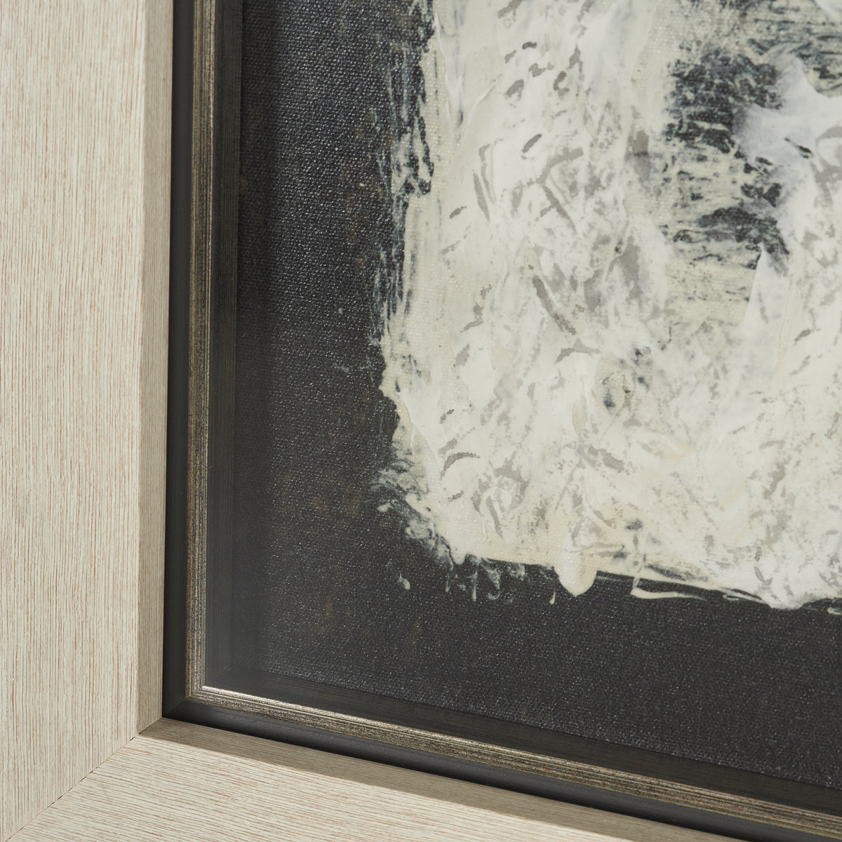 Rhythm & Balance II by Mercana Studio Hand-Embellished Textured Framed Artwork Matted under Glass from Mercana - Luna Furniture