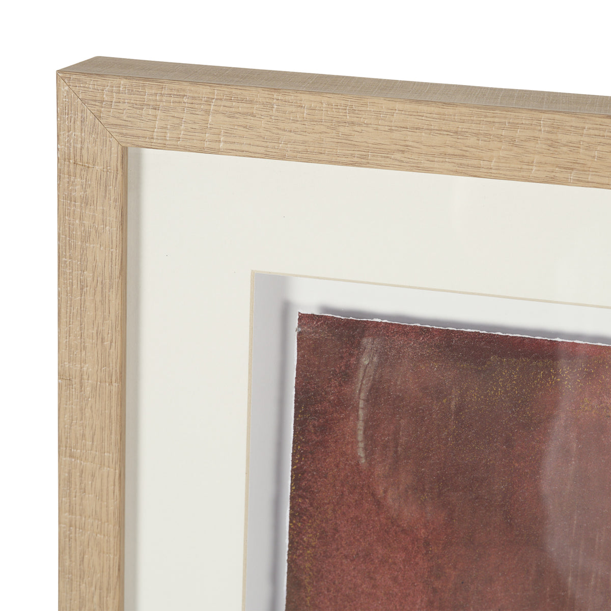 Aged In Silence I by Ira Havuka Hand-Embellished Textured Framed Artwork Matted under Glass from Mercana - Luna Furniture