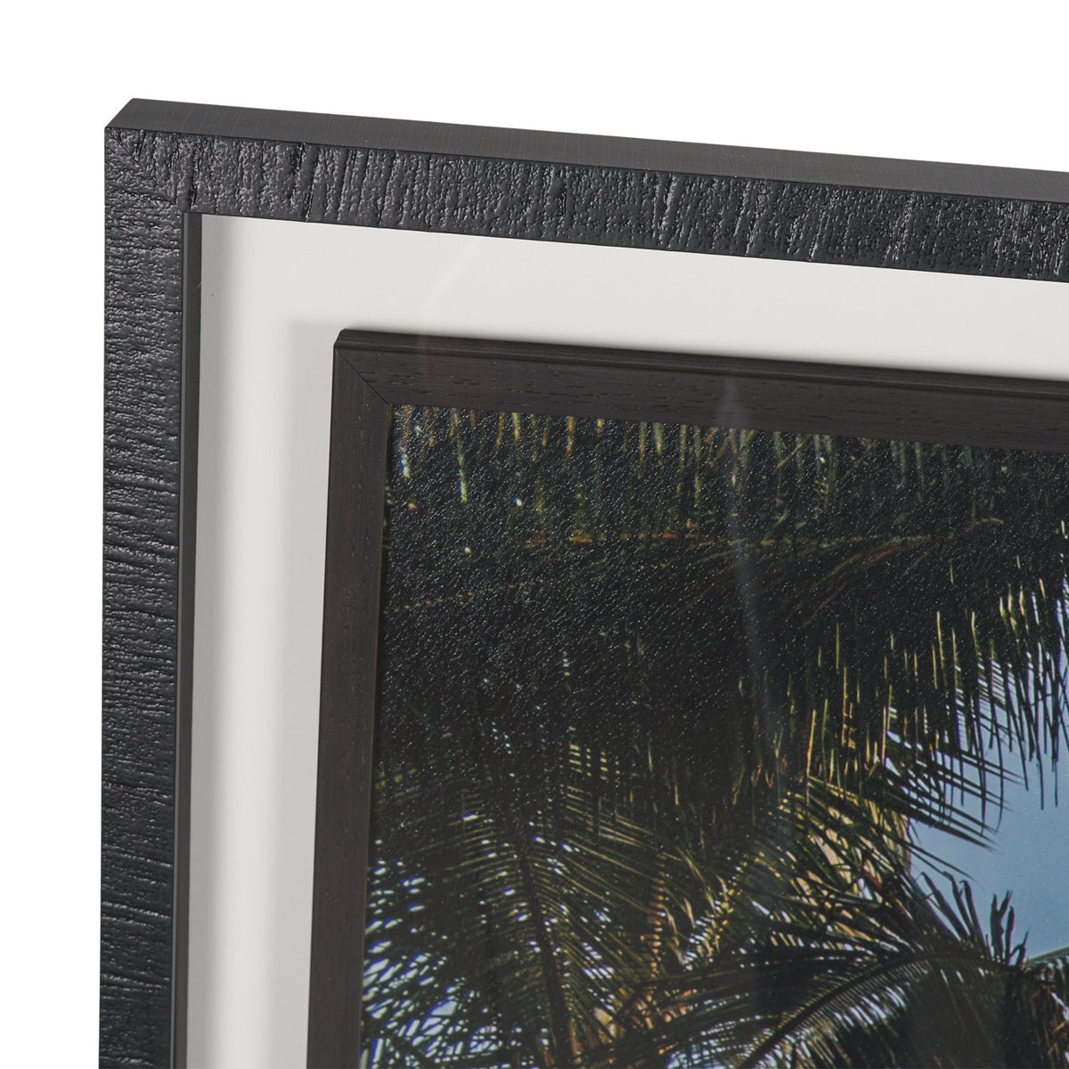 Kauai Jungle Dream by Stefan and Audrey Textured Framed Photo Print Matted under Glass from Mercana - Luna Furniture
