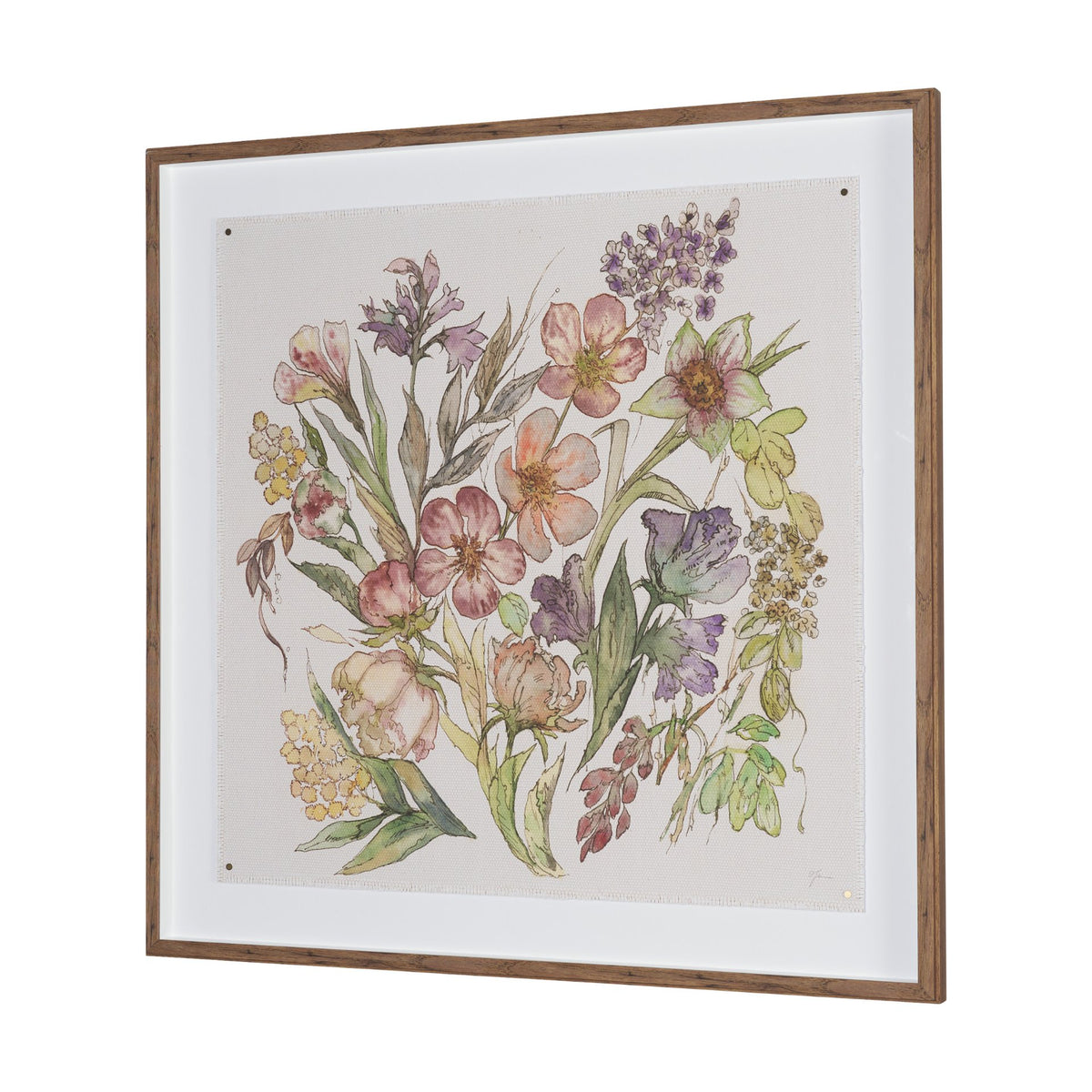 Atelier des Fleurs I by Mercana Studio Framed Artwork Matted under Glass from Mercana - Luna Furniture