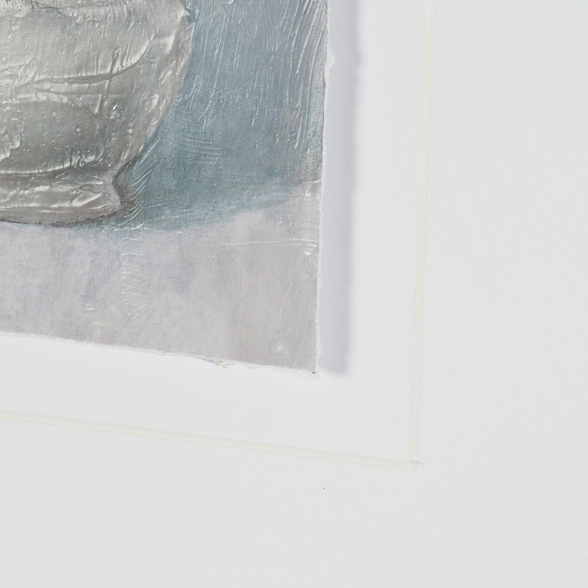 Studies in White and Ash: Study I by Mercana Studio Textured Framed Artwork Matted under Glass from Mercana - Luna Furniture