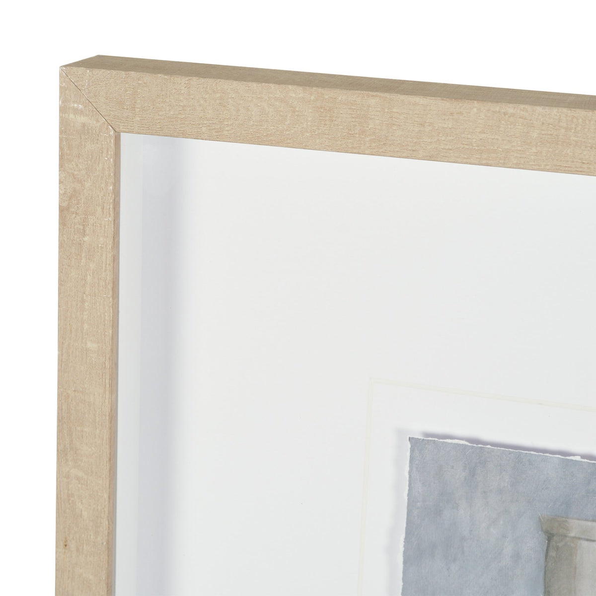 Studies in White and Ash: Study III by Mercana Studio Textured Framed Artwork Matted under Glass from Mercana - Luna Furniture