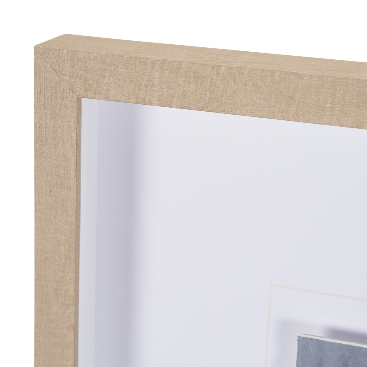 Studies in White and Ash: Study IV by Mercana Studio Textured Framed Artwork Matted under Glass from Mercana - Luna Furniture