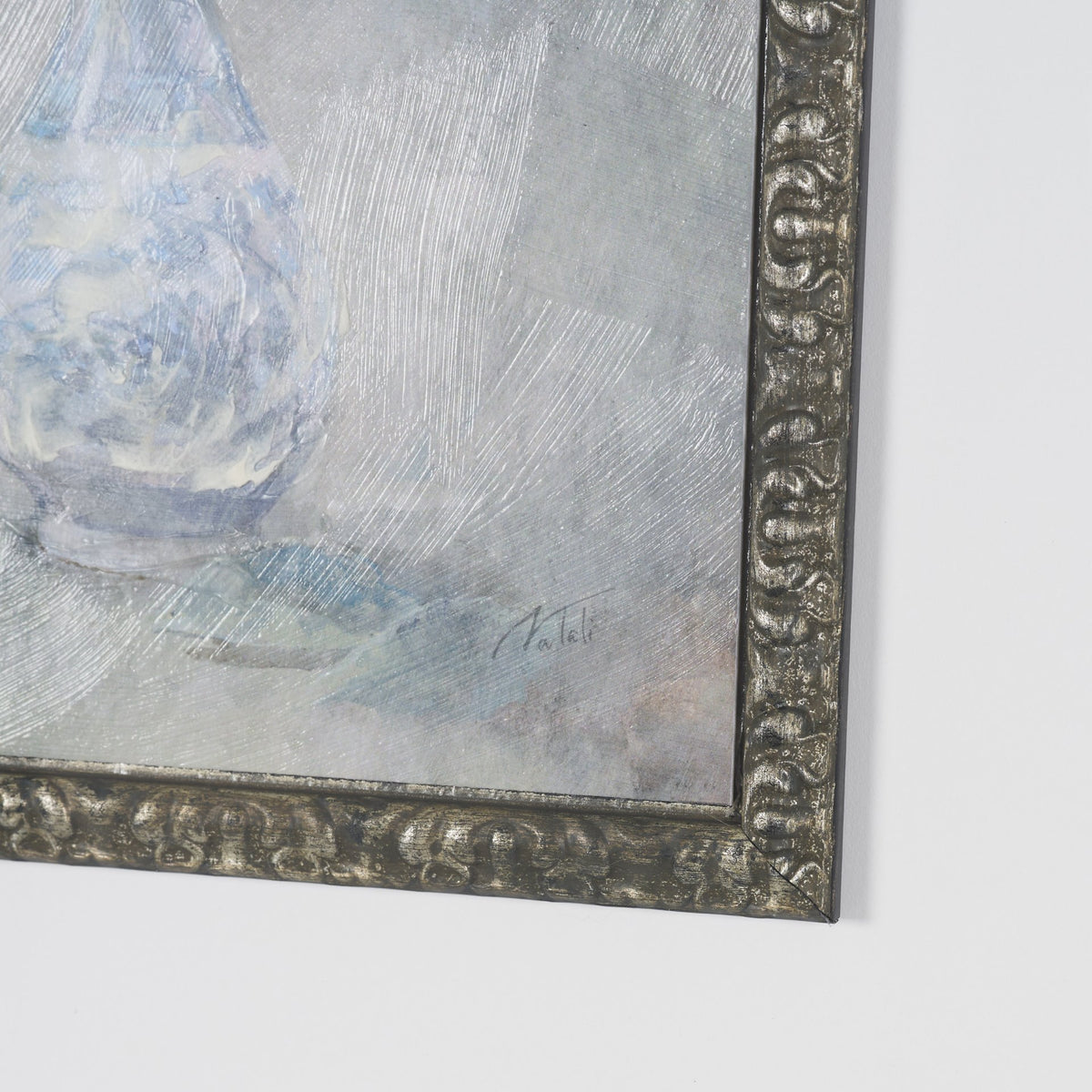Dynasty Bloom III by Mercana Studio Hand-Embellished Textured Framed Artwork Matted under Glass from Mercana - Luna Furniture