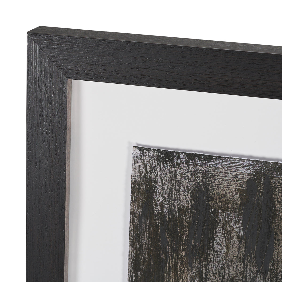 Fault Geometry II by Mercana Studio Hand-Embellished Textured Framed Artwork Matted under Glass from Mercana - Luna Furniture