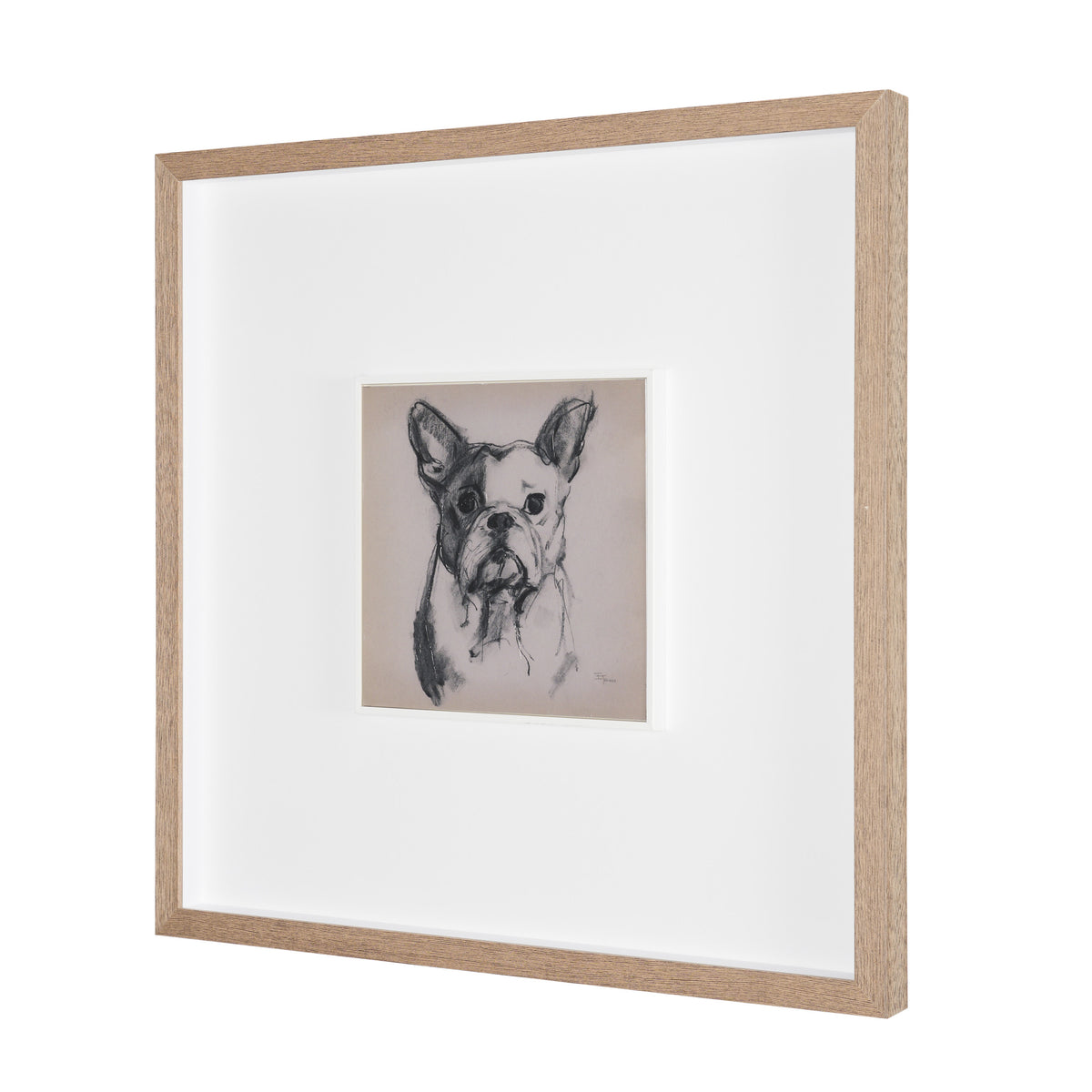 Frenchton by Mercana Studio Hand-Embellished Framed Artwork Matted under Glass from Mercana - Luna Furniture