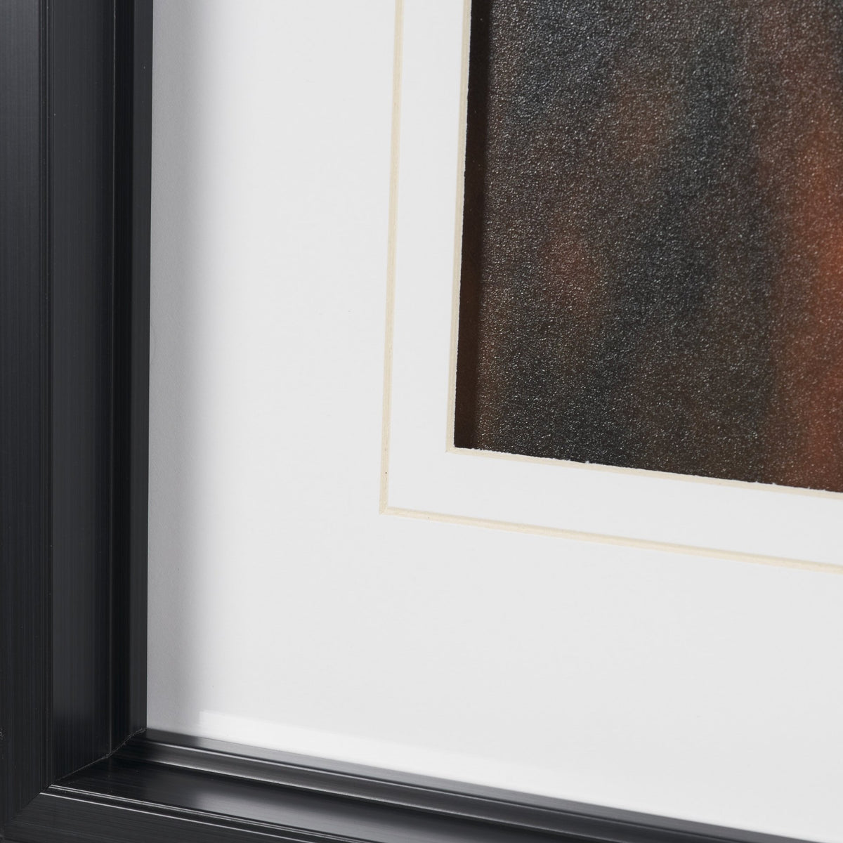 Cannon Beach Elk by Stefan and Audrey Textured Framed Photo Print Matted under Glass