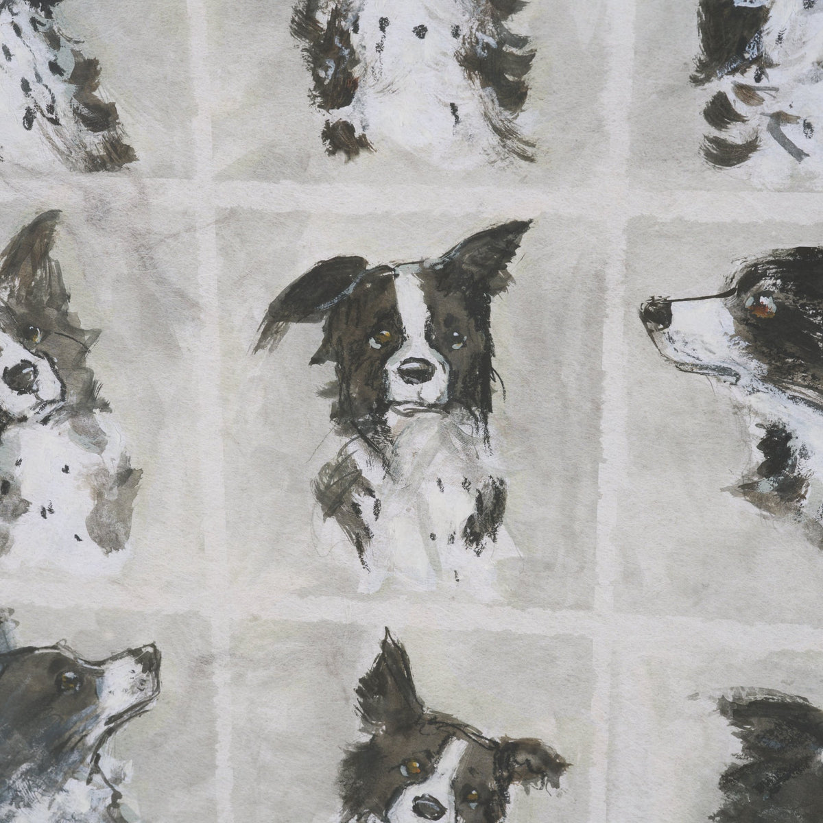 A Dogs Many Faces by Mercana Studio Hand-Embellished Framed Artwork Matted under Glass from Mercana - Luna Furniture