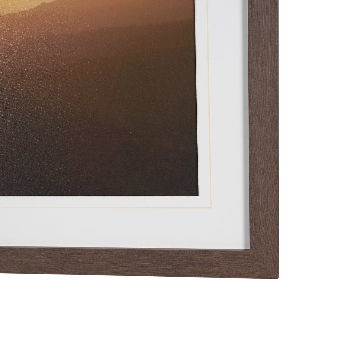 Tuscan View Sunset - Flight by Zaira Zarotti Framed Photo Print Matted under Glass from Mercana - Luna Furniture