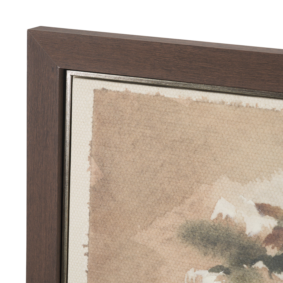 Violet by Mercana Studio Hand-Embellished Textured Framed Canvas Artwork
