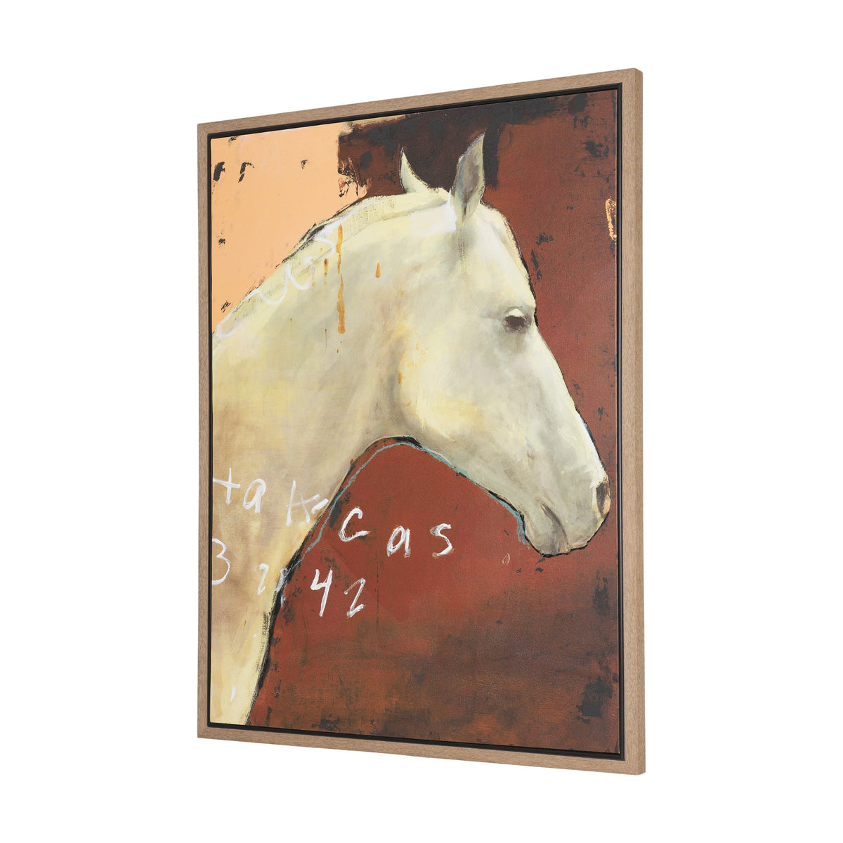 Wisdom by Sarah Helser Hand-Embellished Textured Framed Canvas Artwork from Mercana - Luna Furniture