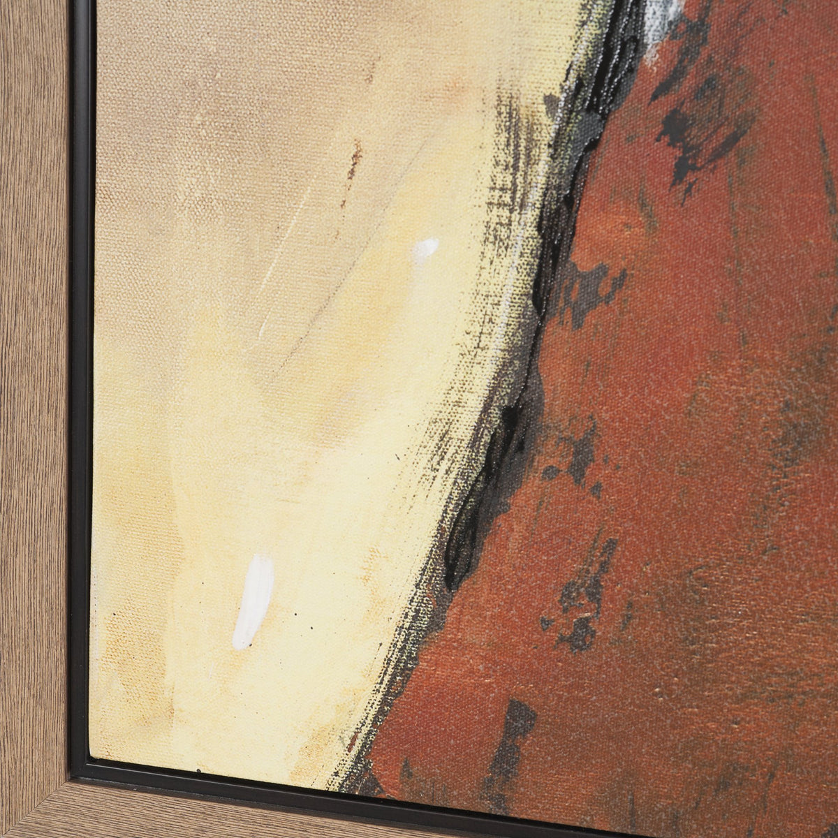 Wisdom by Sarah Helser Hand-Embellished Textured Framed Canvas Artwork from Mercana - Luna Furniture