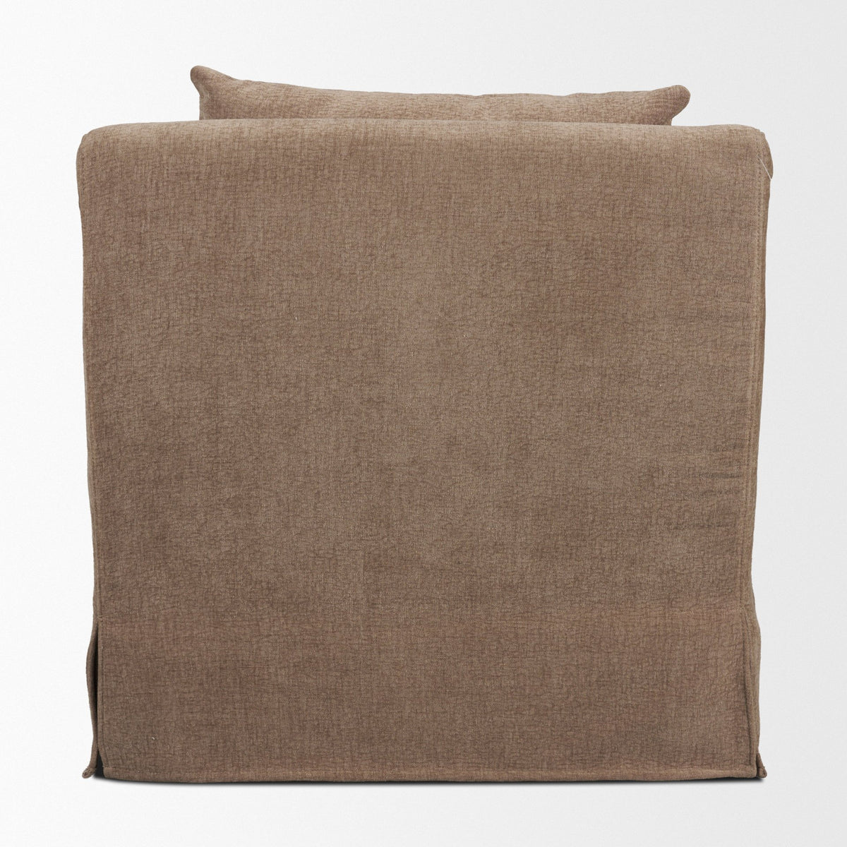 Ellington Slipcovered Slope Arm Accent Chair | Stonewashed Latte Fabric