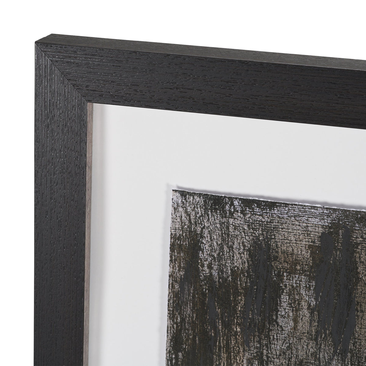 Fault Geometry I by Mercana Studio Hand-Embellished Textured Framed Artwork Matted under Glass from Mercana - Luna Furniture