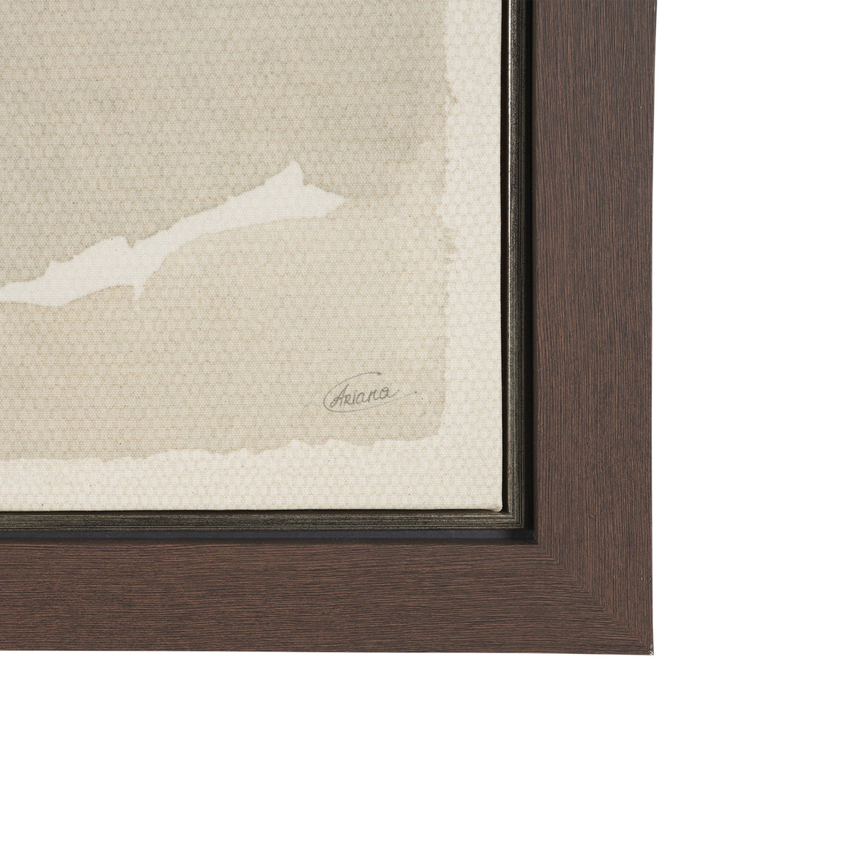 Blush by Mercana Studio Hand-Embellished Textured Framed Canvas Artwork