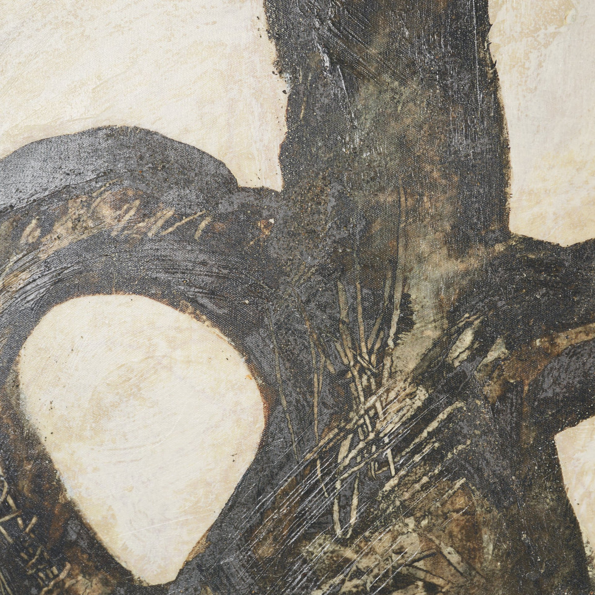 Held in Earth I by Mercana Studio Hand-Embellished Textured Framed Canvas Artwork from Mercana - Luna Furniture