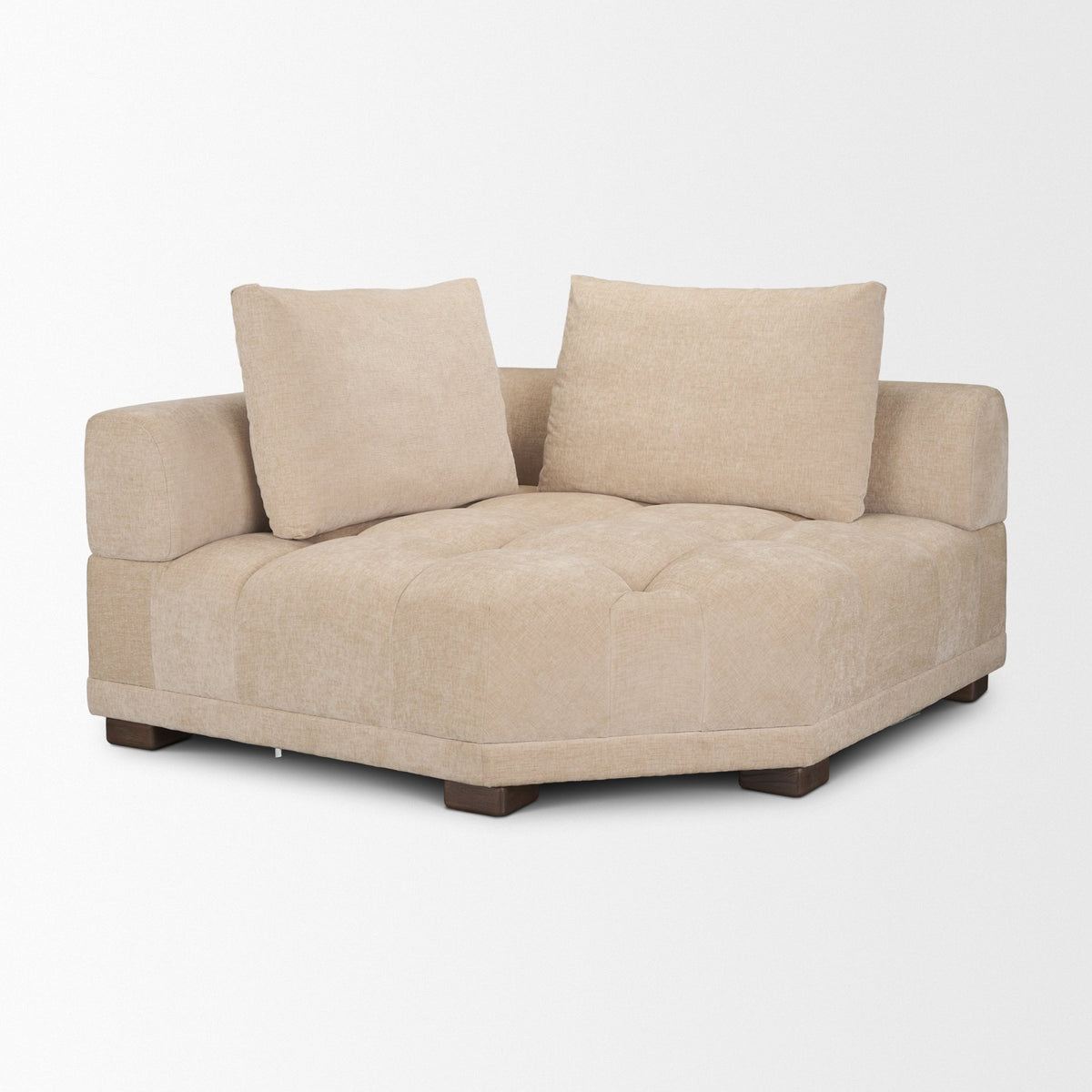 Warner Quilt 3 Piece Sofa Set w/Corner Piece w/Back Cushions from Mercana - Luna Furniture