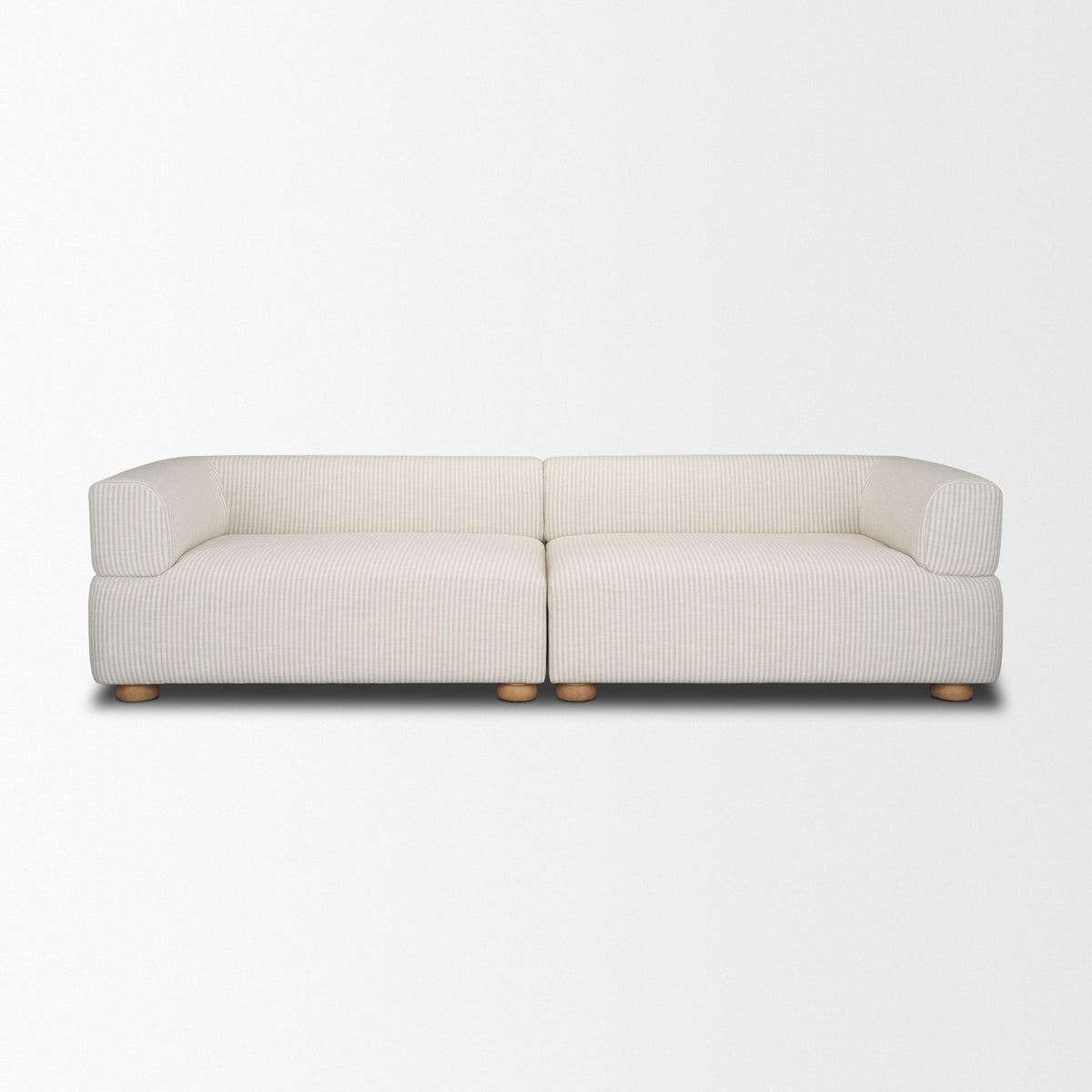 Warner Stripe 2 Piece Sofa Set from Mercana - Luna Furniture
