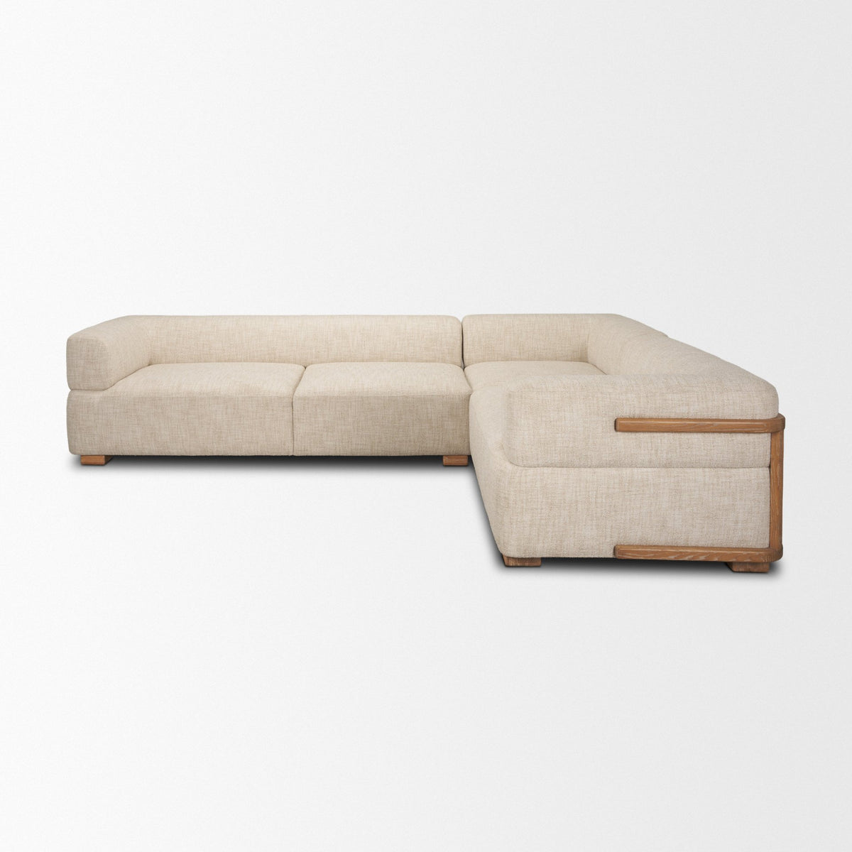 Warner Frame 3 Piece Sofa Set w/S Corner Piece from Mercana - Luna Furniture