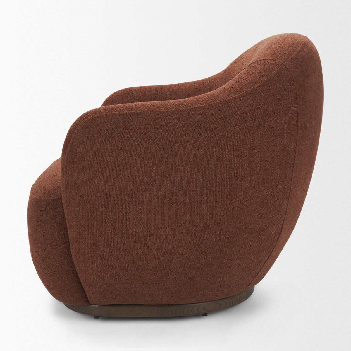 Hudson Burgundy Fabric Upholstered Chair