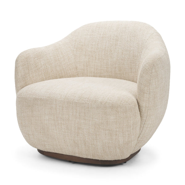 Hudson Oatmeal Fabric Upholstered Chair