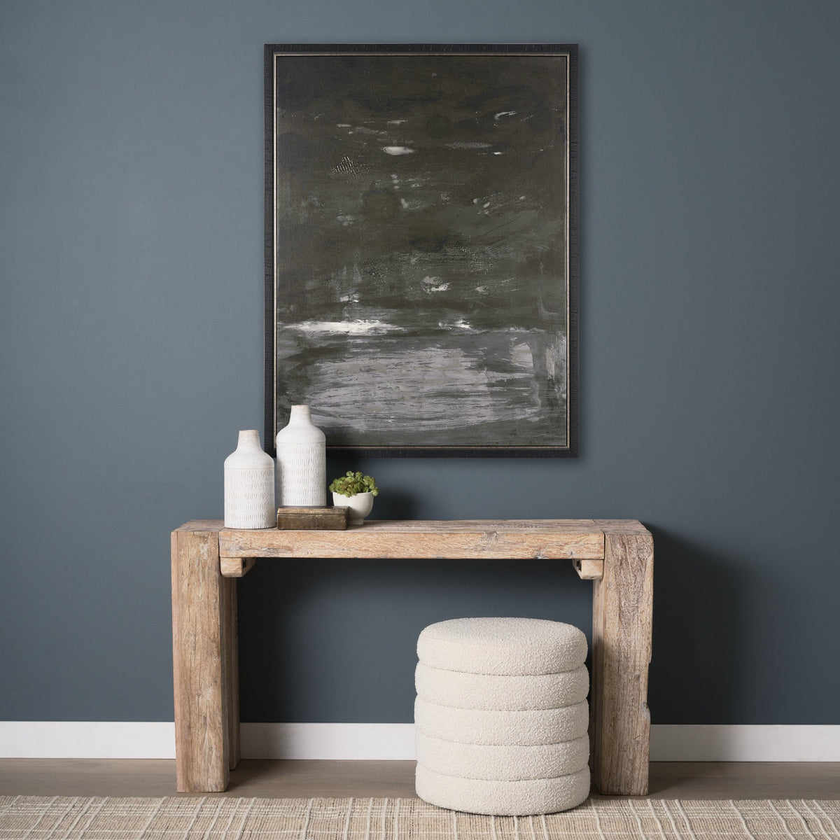 Vastness I by Mercana Studio Hand-Embellished Textured Framed Canvas Artwork from Mercana - Luna Furniture