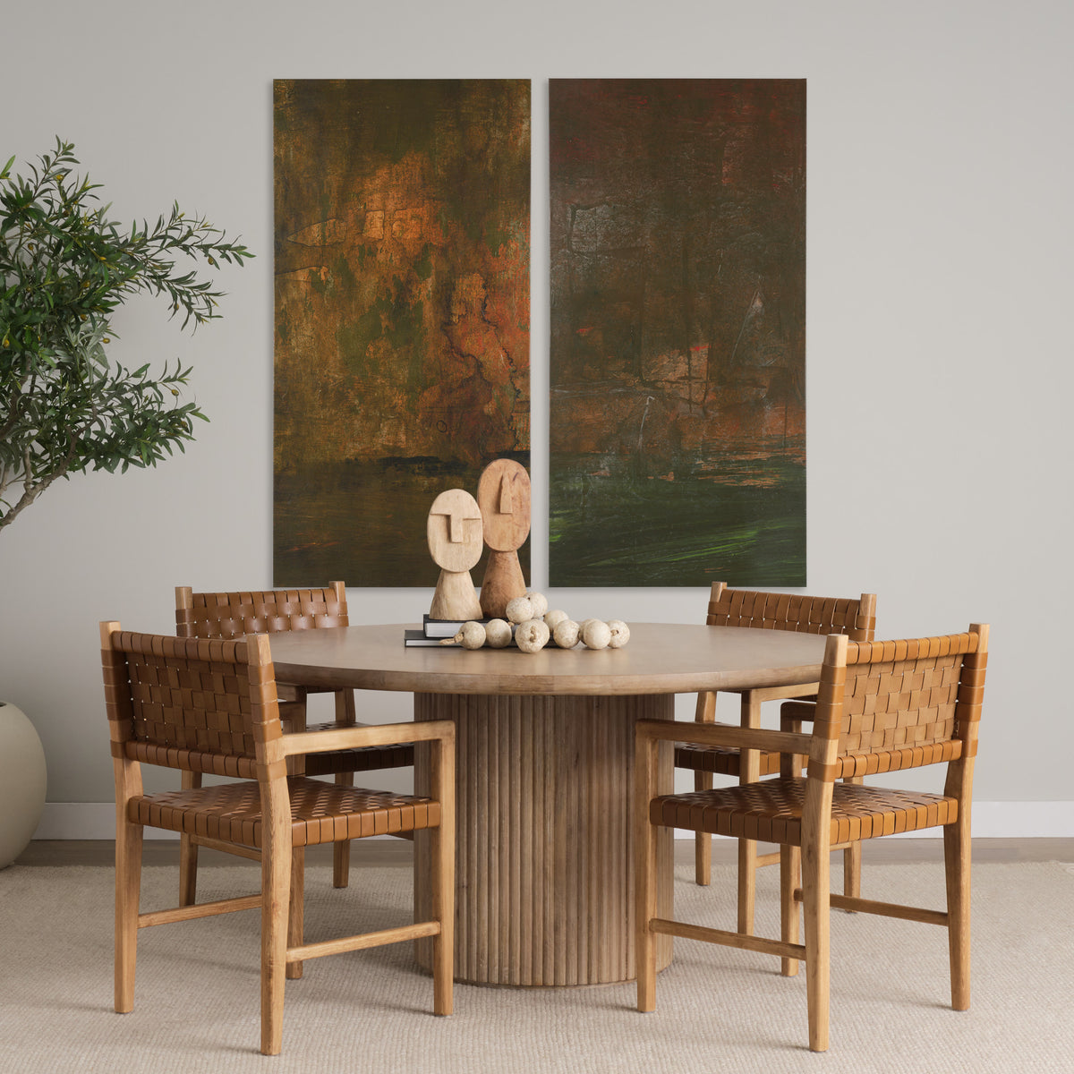 Resolute I by Mercana Studio Hand-Embellished Textured Canvas from Mercana - Luna Furniture