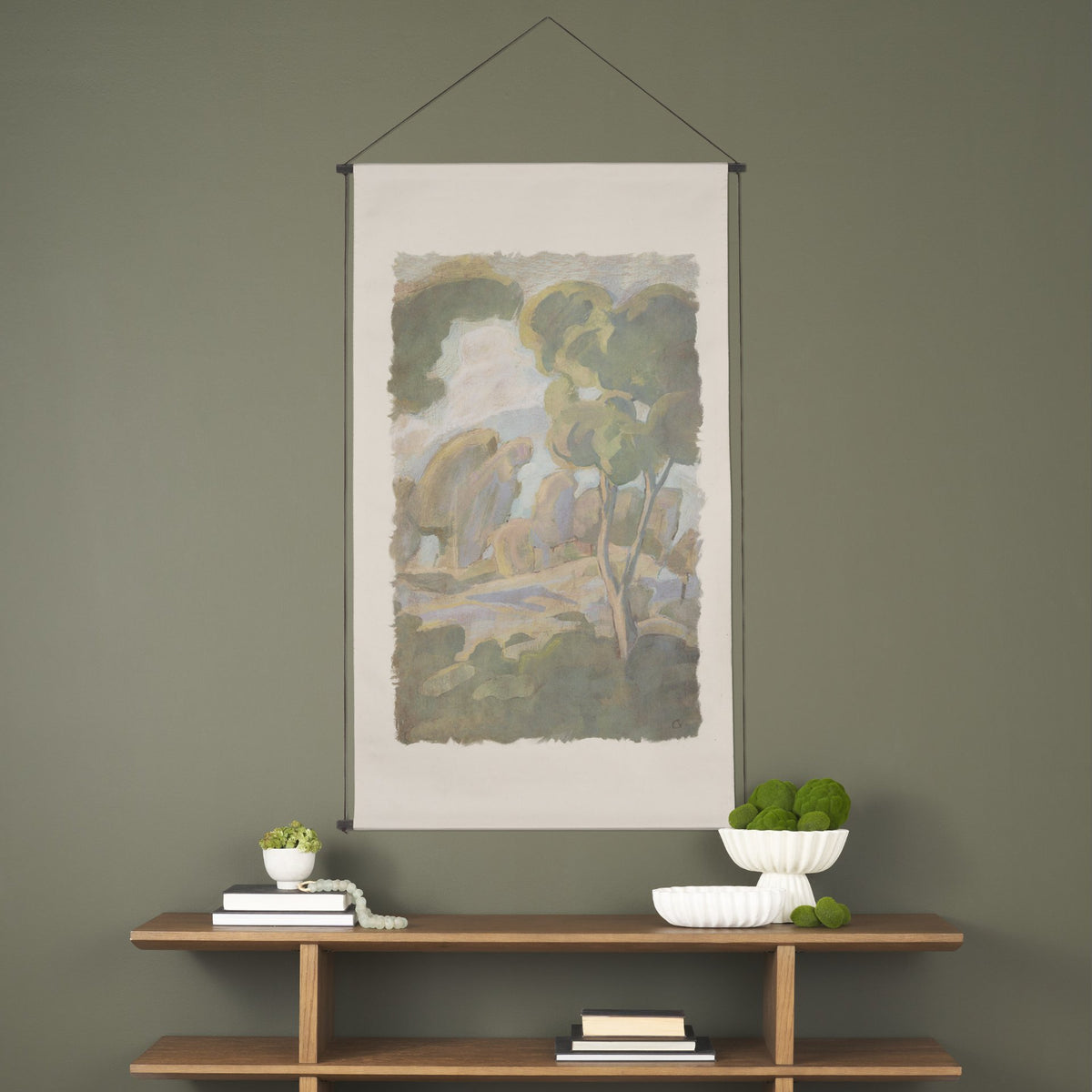 Landscape Tapestry II by Mercana Studio Textured Artwork Tapestry from Mercana - Luna Furniture