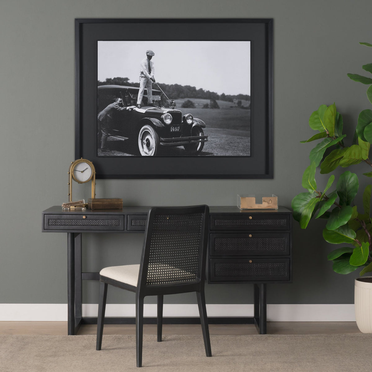 Easy Swing by The Chelsea Collection Textured FramedPhoto Print Matted Under Glass from Mercana - Luna Furniture