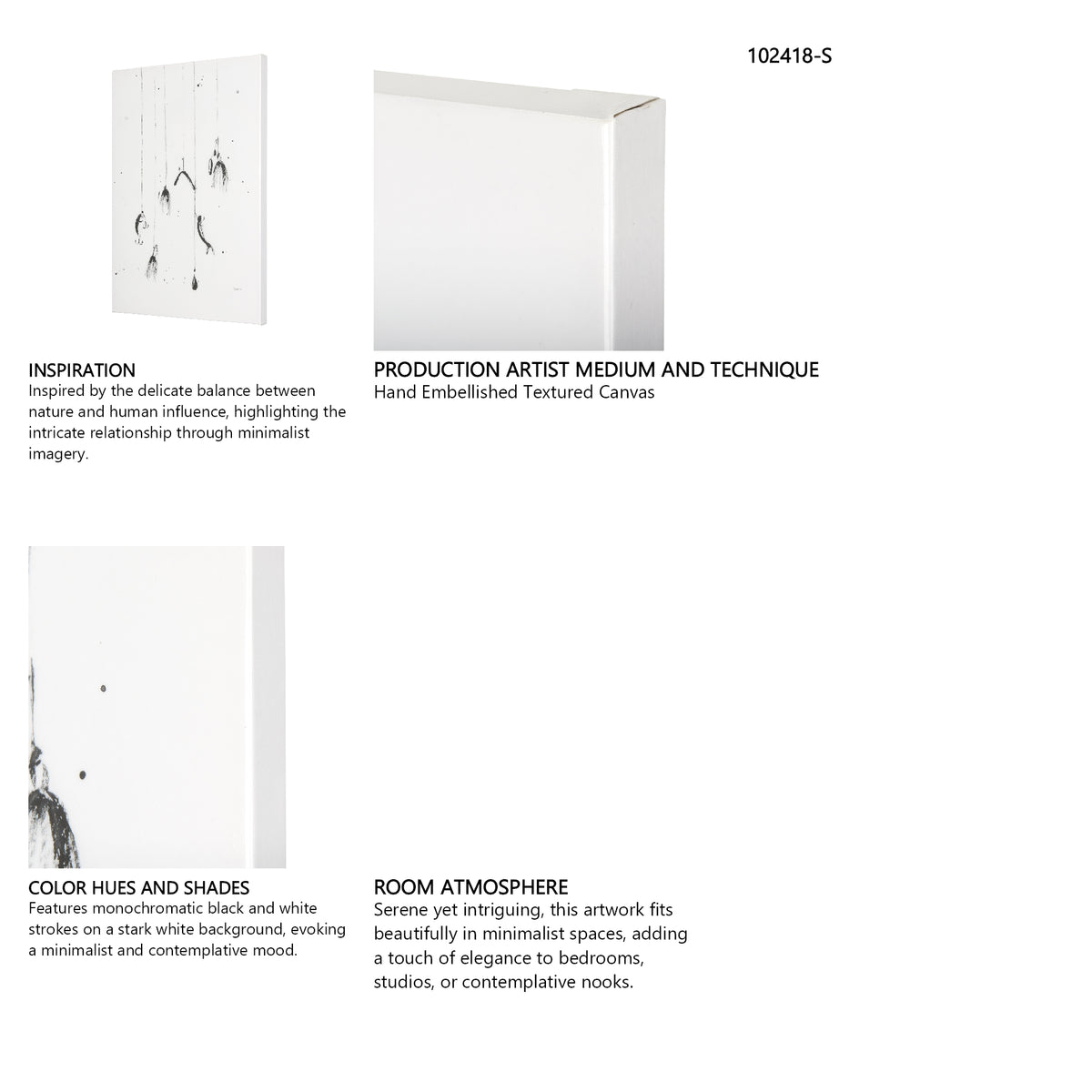 Fishing Lure by Mercana Studio a Hand Embellished Textured Canvas