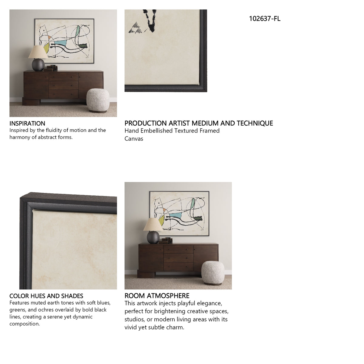 Vintage Vibes II by Mercana Studio a Hand Embellished Textured Framed Canvas from Mercana - Luna Furniture