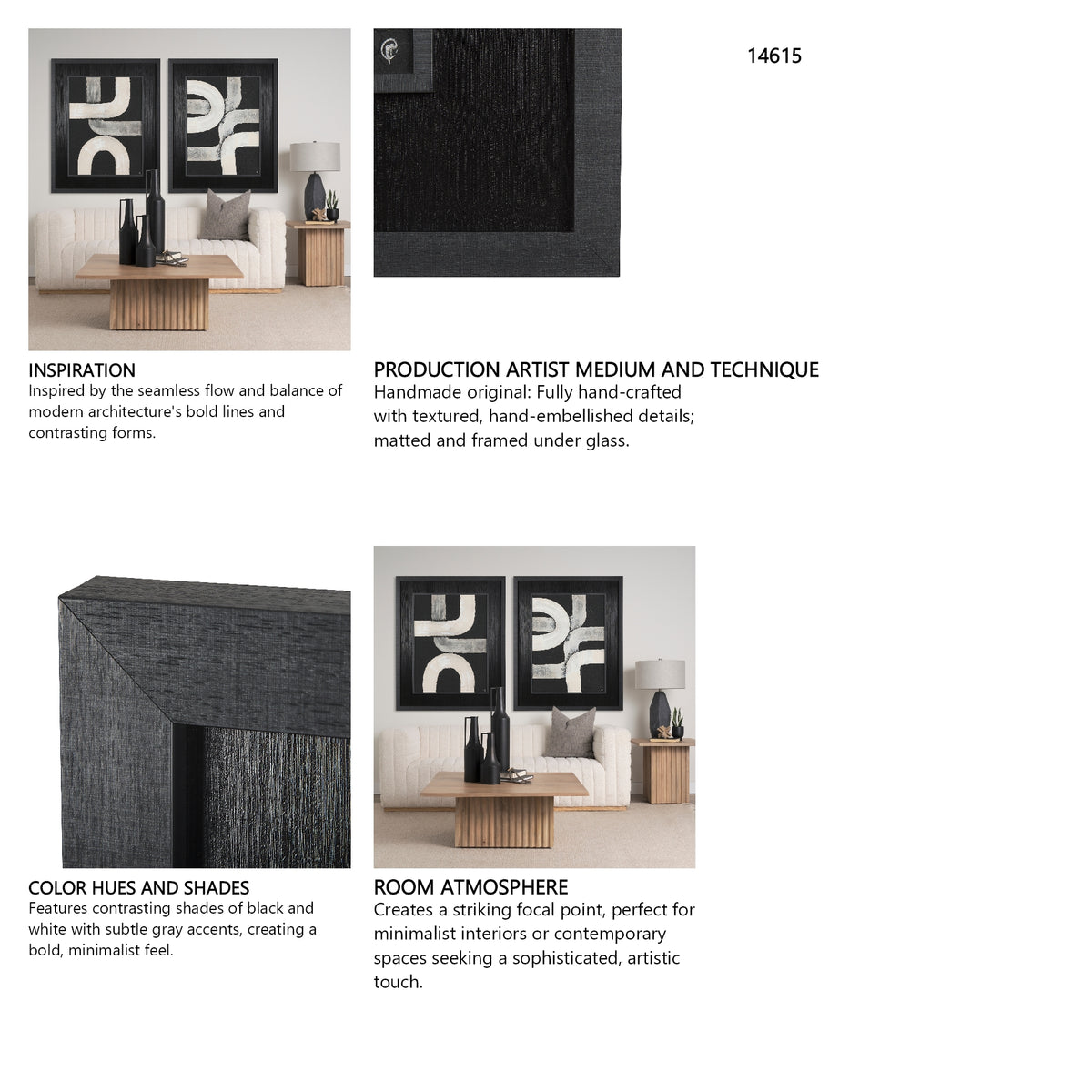 Pipes IV by Studio M a handmade Original Framed Artwork under Glass from Mercana - Luna Furniture