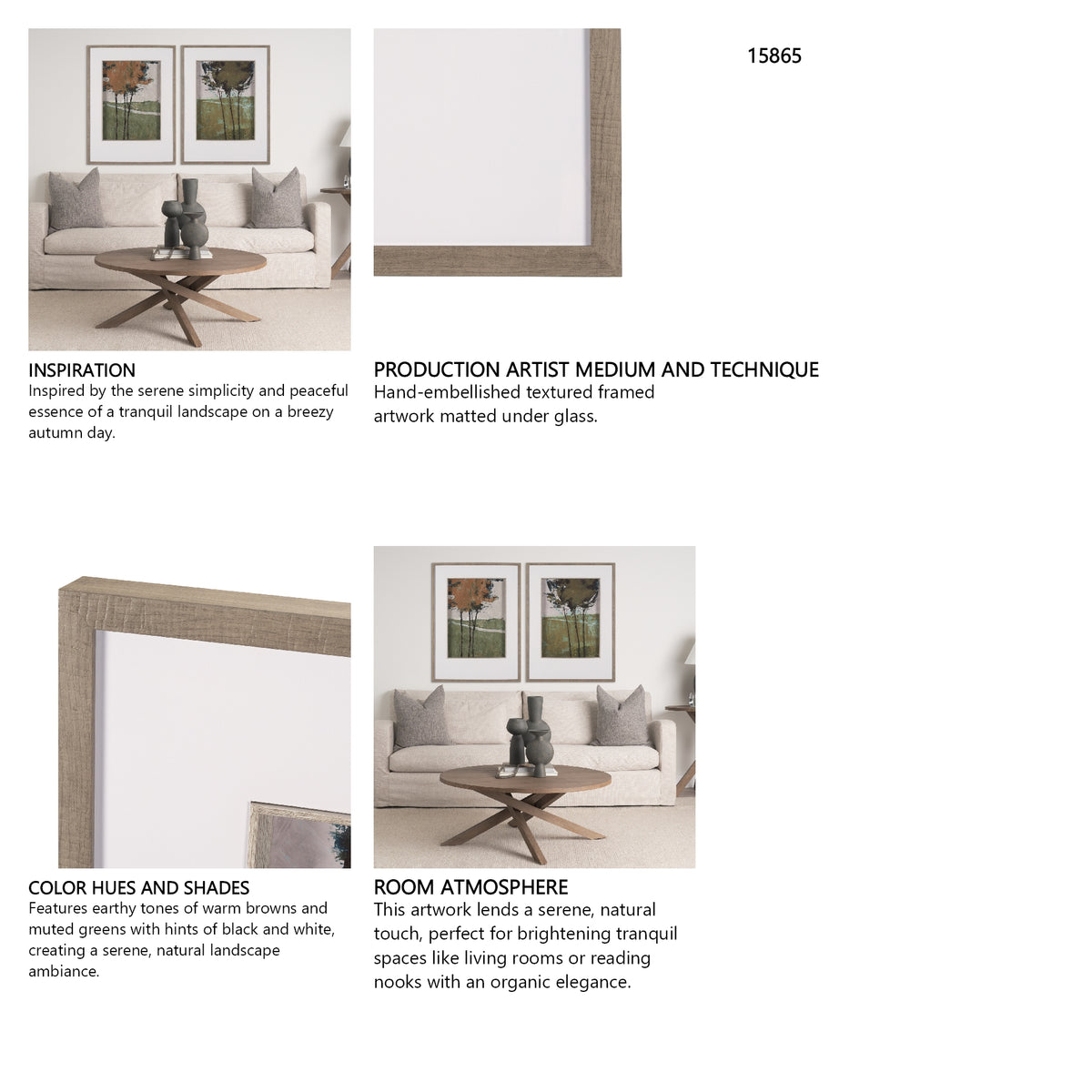 Majestic Canopy I by Mercana Studio Textured Framed Artwork Matted under Glass from Mercana - Luna Furniture