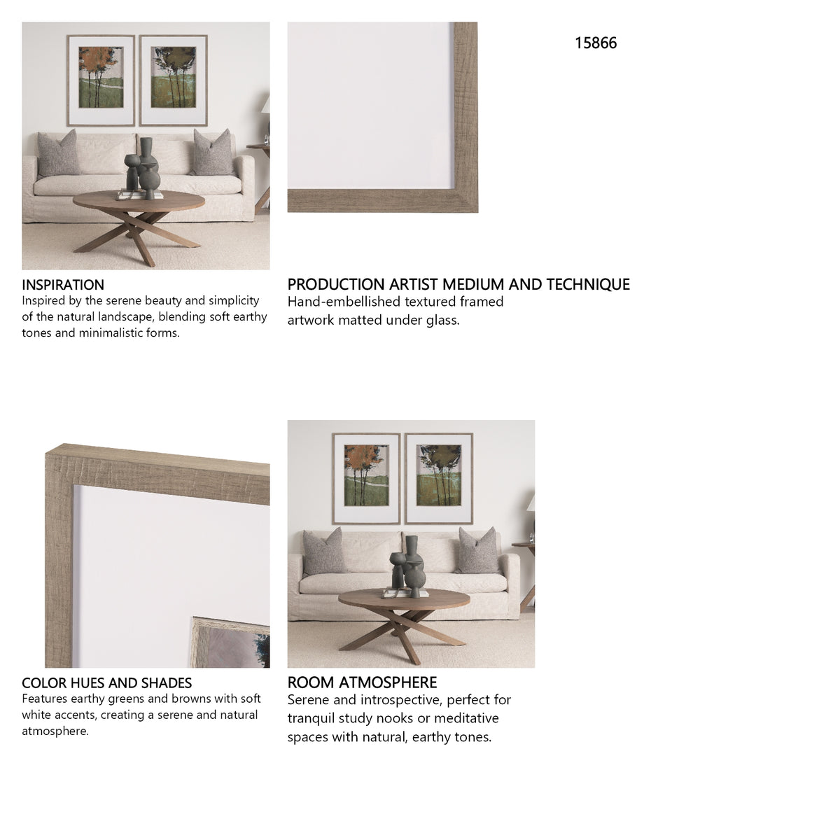 Majestic Canopy II by Mercana Studio Textured Framed Artwork Matted under Glass from Mercana - Luna Furniture